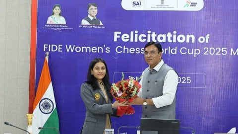 India’s victory in Women’s Chess World Cup is a testament to  sporting prowess of Bharat, says Union