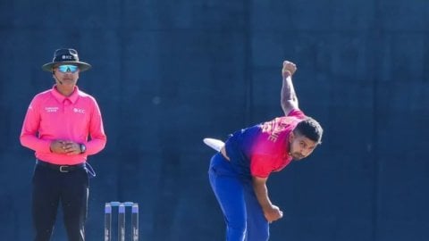 Junaid Siddique included in UAE’s squad for upcoming home T20I tri-series