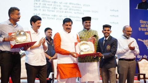 Kho Kho Player Sachin Bhargo awarded prestigious Vikram Award by MP government