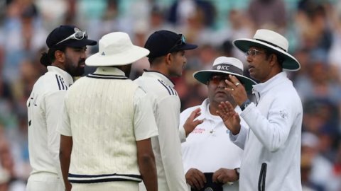केएल राहुल और अंपायर धर्मसेना में हुई बहस, अंपायर ने मैच के बाद मीटिंग के लिए बुलाया