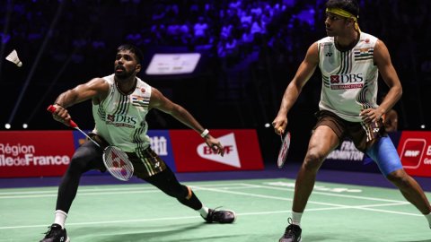Lack of rhythm in third game cost us: Satwik-Chirag on SF loss at BWF Worlds