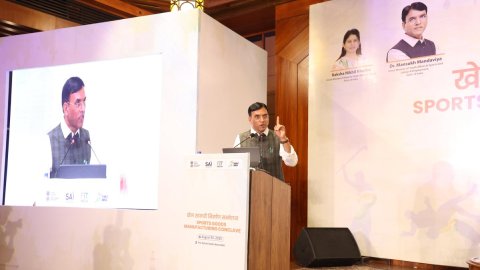Mansukh Mandaviya announces formation of task force to formulate sports goods manufacturing policy