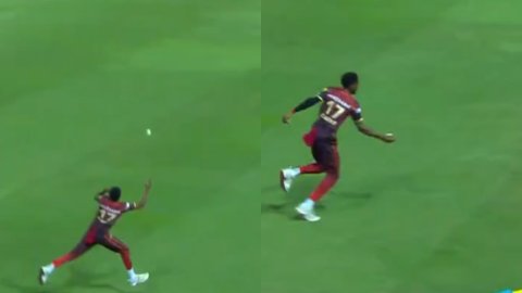 WATCH: CPL का बेस्ट कैच! बाउंड्री पर एक हाथ से किया फील्डर ने करिश्मा