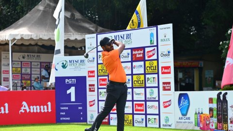 Mysuru Open 2025: Yuvraj Sandhu emerges leader with scorching 61 in round one