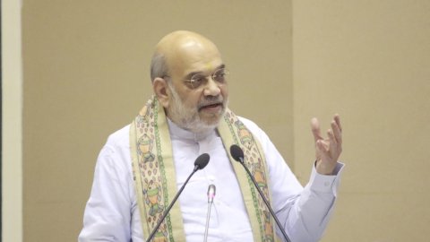 New Delhi: Amit Shah at 
