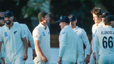 Zimbabwe vs New Zealand 1st Test Day 2 Highlights ZIM vs NZ: हेनरी के धमाल के बाद जिम्बाब्वे पर बरसे कॉनवे और मिचेल, 1st Test में न्यूजीलैंड की पकड़ म