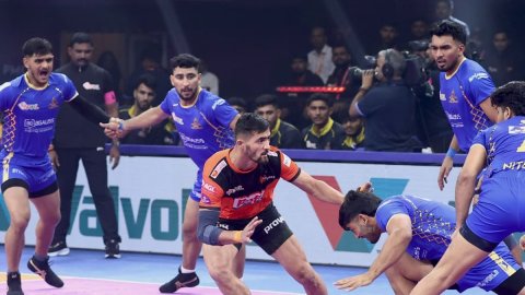 PKL 12: Ajit Chouhan, Anil Mohan inspire as late surge sees U Mumba past Tamil Thalaivas in close en