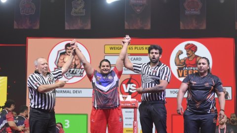 Pro Panja League: Rohtak Rowdies' Nirmal Devi defeats her mentor Yogesh Chaudhary of Jaipur Veers in