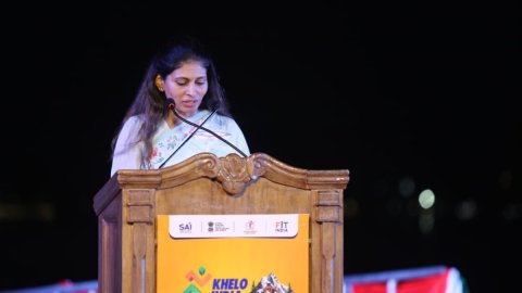 Sports minister Dr Mandaviya declares open Khelo India Water Sports Festival 2025