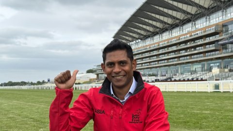 Top jockey Suraj Narredu to captain Team Asia in Shergar Cup 2025