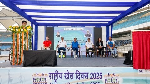 Union Sports Minister leads India’s biggest-ever national sports day celebrations