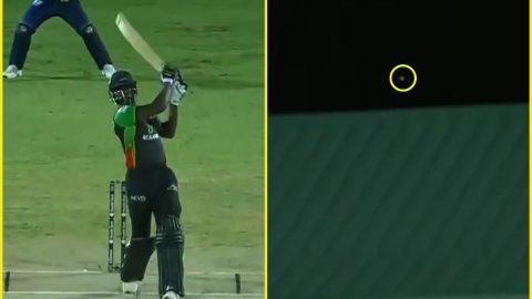 CPL 2025: Andre Fletcher ने मारा गगनचुंबी छक्का, स्टेडियम के बाहर जाकर गिरी गेंद; देखें VIDEO