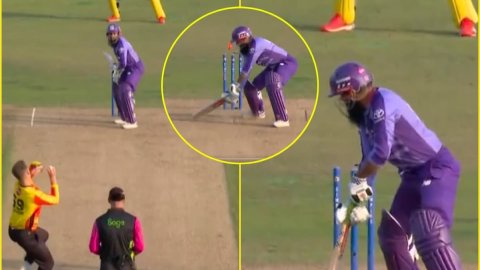 Lockie Ferguson ने डाला रॉकेट यॉर्कर, Adil Rashid के उड़ गए तोते; देखें VIDEO