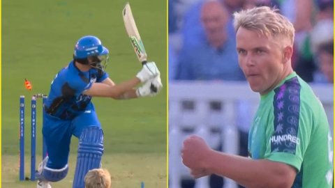 Sam Curran ने फेंका स्पिनर से भी धीमा गेंद, Super Slow Ball डालकर टर्नर और ग्लीसन को किया OUT: देखें