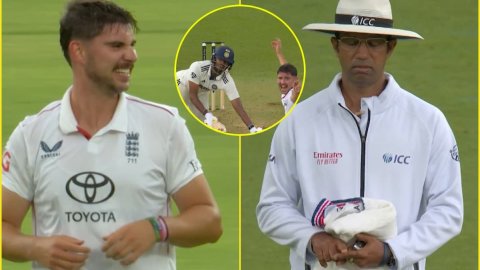 Oval Test में मचा बवाल! Live Match में अंग्रजों को ऐसा इशारा करते पकड़े गए अंपायर कुमार धर्मसेना; दे Oval Test में मचा बवाल! Live Match में अंग्रजों को ऐसा इशारा करते पकड़े गए अंपायर कुमार धर्मसेना; दे