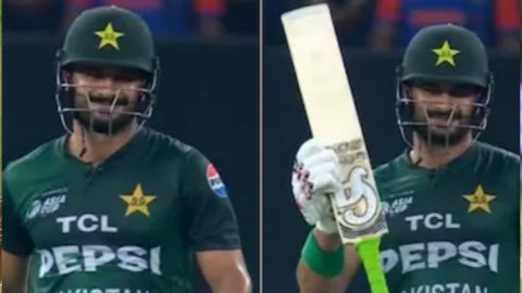 VIDEO: ICC की चेतावनी के बाद पाकिस्तान के बल्लेबाज ने बदला अंदाज़, अर्धशतक पर किया शांत सेलिब्रेशन