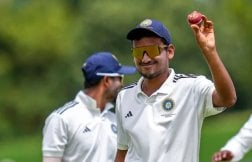 Duleep Trophy this 21 year-old bowler made history by dismissing 6 batsmen LBW equalling world recor