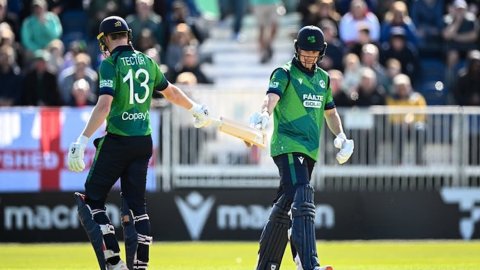 IRE vs ENG 3rd T20: आयरलैंड की लड़खड़ाती पारी को गैरेथ डेलानी ने संभाला, इंग्लैंड के सामने रखा 155 र