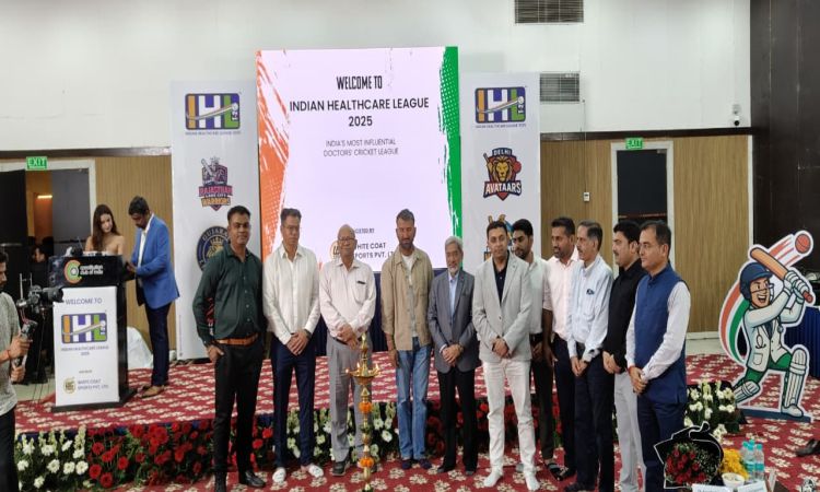  Inaugural Indian Healthcare League Launched, Cheteshwar Pujara Graces Event As Chief Guest