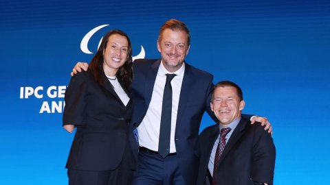 Andrew Parsons re-elected Paralympic chief for third and final term