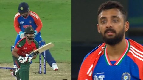 VIDEO: चक्रवर्ती के चक्रव्यूह में फंसे शमीम हुसैन, उखाड़ दिया वरुण ने स्टंप