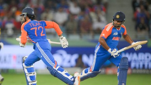 Asia Cup: Abhishek Sharma and Tilak Varma shine as India post 202/5 against Sri Lanka