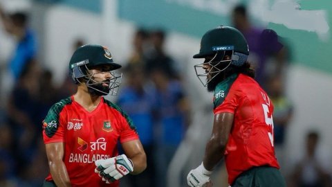 Asia Cup: Hossain and Ali put record sixth-wicket stand to help Bangladesh post 139/5