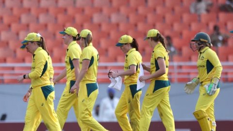 Australia fined for slow over-rate against India in second women's ODI