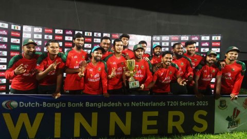  Bangladesh Win T20I Series Against Netherlands 2-0 After No Result