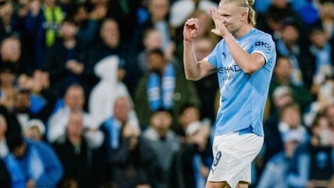 Champions League: Haaland sets record in Man City's win over Napoli