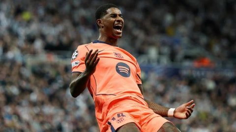 Champions League: Rashford's brace inspires Barcelona beat Newcastle