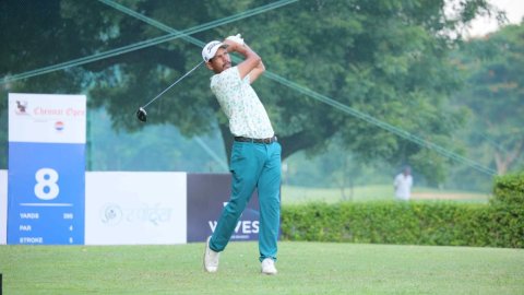 Chennai Open: Akshay Sharma maintains lead with solid 68 on Day Two