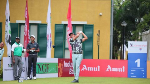 Chennai Open Golf: Akshay Sharma takes opening day honours with blistering 63