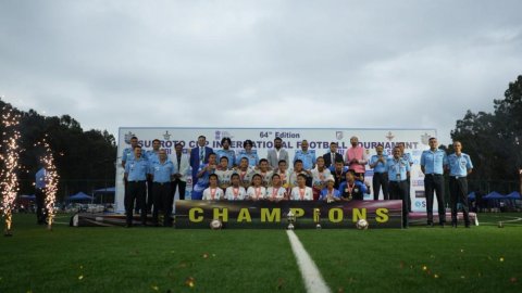 CISCE triumphs over Bihar to win the 64th Subroto Cup Sub Junior Boys (U-15) title