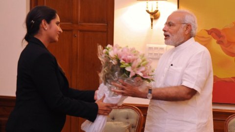 Every interaction that I've had with PM Modi has been nothing short of inspiring: Sania Mirza