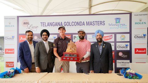 Golf: Telangana Golconda Masters to begin on Tuesday