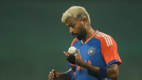 Hardik Pandya awarded ‘Impact Player of the Match’ medal after Oman clash