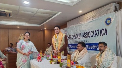Harsh Vardhan elected youngest ever Bihar Cricket Association president