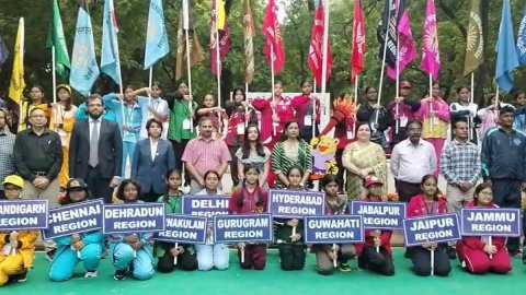 केंद्रीय विद्यालय संगठन की ओर से 54वें नेशनल स्पोर्ट्स कॉम्पिटिशन का आयोजन