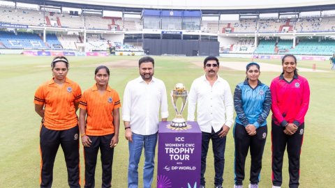 Andhra Cricket Association hails arrival of Women’s World Cup trophy in Visakhapatnam