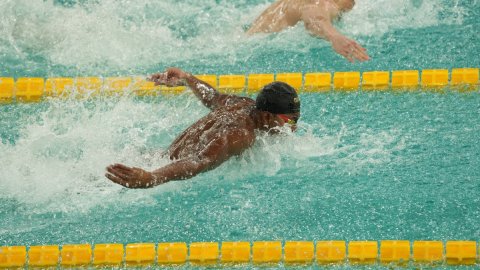 एशियाई एक्वेटिक्स चैंपियनशिप: श्रीहरि नटराज ने 100 मीटर फ्रीस्टाइल में कांस्य पदक जीता 