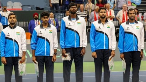 डेविस कप : नागल और सुरेश की बदौलत भारत ने विश्व ग्रुप 1 में स्विट्जरलैंड को 3-1 से हराया