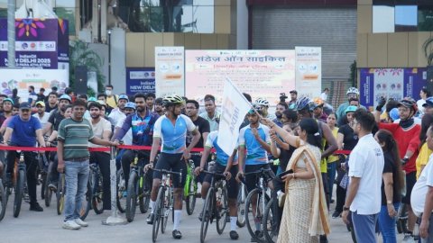 फिट इंडिया संडे ऑन साइकिल ने पर्यटन विभाग के साथ मिलकर विश्व कार मुक्त दिवस मनाया