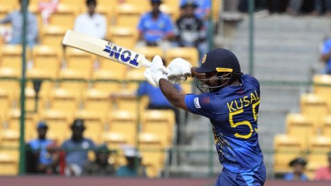 Bengaluru: ICC Men's Cricket World Cup match between New Zealand and Sri Lanka