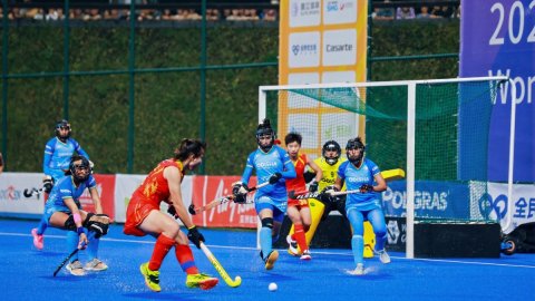 महिला एशिया कप हॉकी : फाइनल में भारतीय टीम को चीन ने 1-4 से हराया 