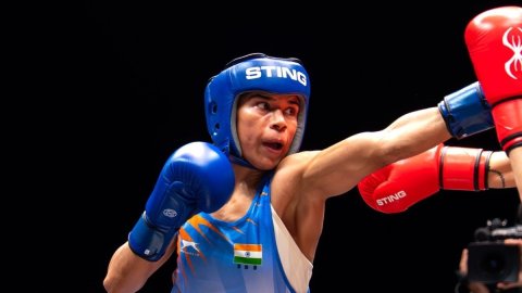 World Boxing C'ships: Nikhat Zareen sails through to quarters (Credit: World Boxing)