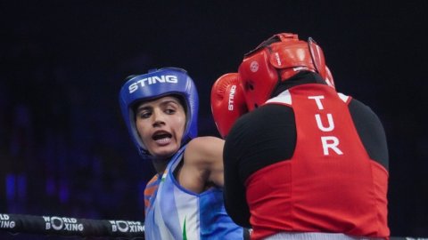 World Boxing C'ship: Nupur confirms first medal for India (Credit: BFI)