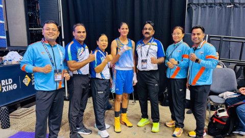 विश्व मुक्केबाजी चैंपियनशिप : पूजा रानी, ​​जैस्मीन लाम्बोरिया ने भारत के लिए दो और पदक पक्के किए