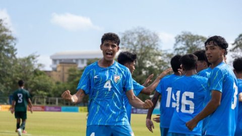 India defeat Pakistan, maintain perfect record in SAFF U17 Championship 2025