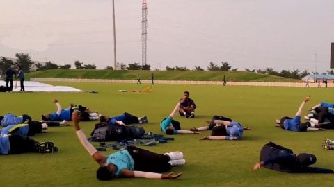 India U19 men’s squad trains at BCCI Centre of Excellence ahead of Australia tour
